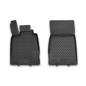 Mercedes SL Class Floor Mats - Omac - Rubber TPE, 2 Pcs - Black - 2003-2012
